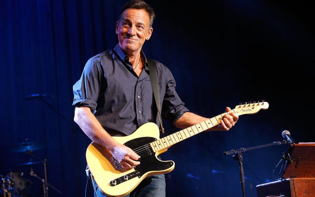 Bruce Springsteen performs at the 7th annual "Stand Up For Heroes" event at Madison Square Garden.