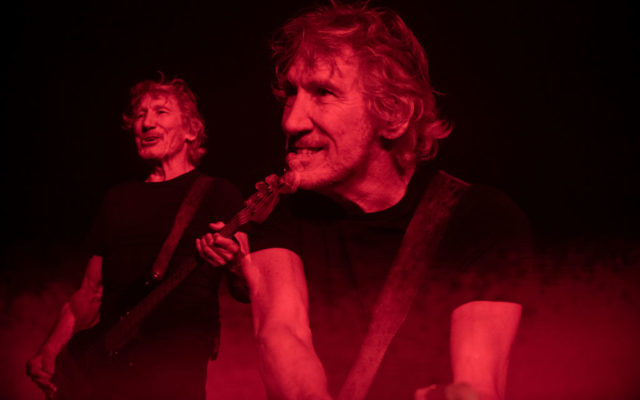 An alternative view of Roger Waters performance at Maracana Stadium on October 24, 2018 in Rio de Janeiro, Brazil.